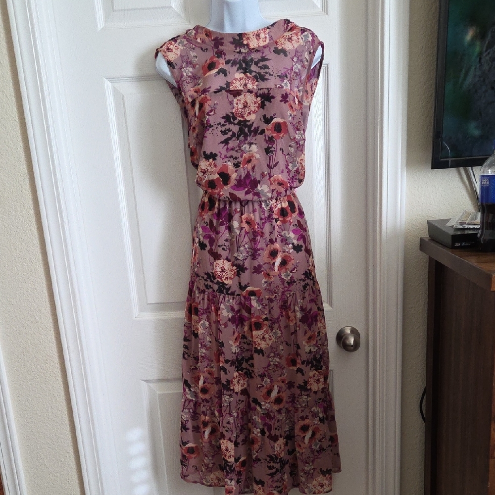 Floral Sleeveless Dress
